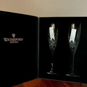 Waterford Love Forever Flute, Pair